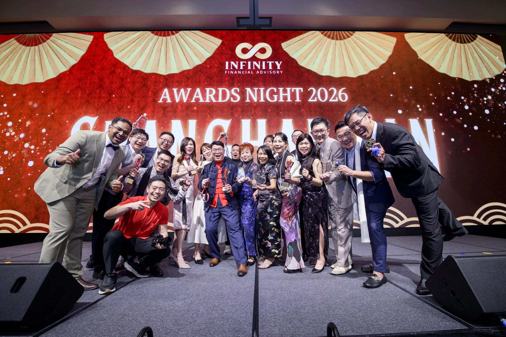 Affinity Group celebrating together at Awards Night 2026