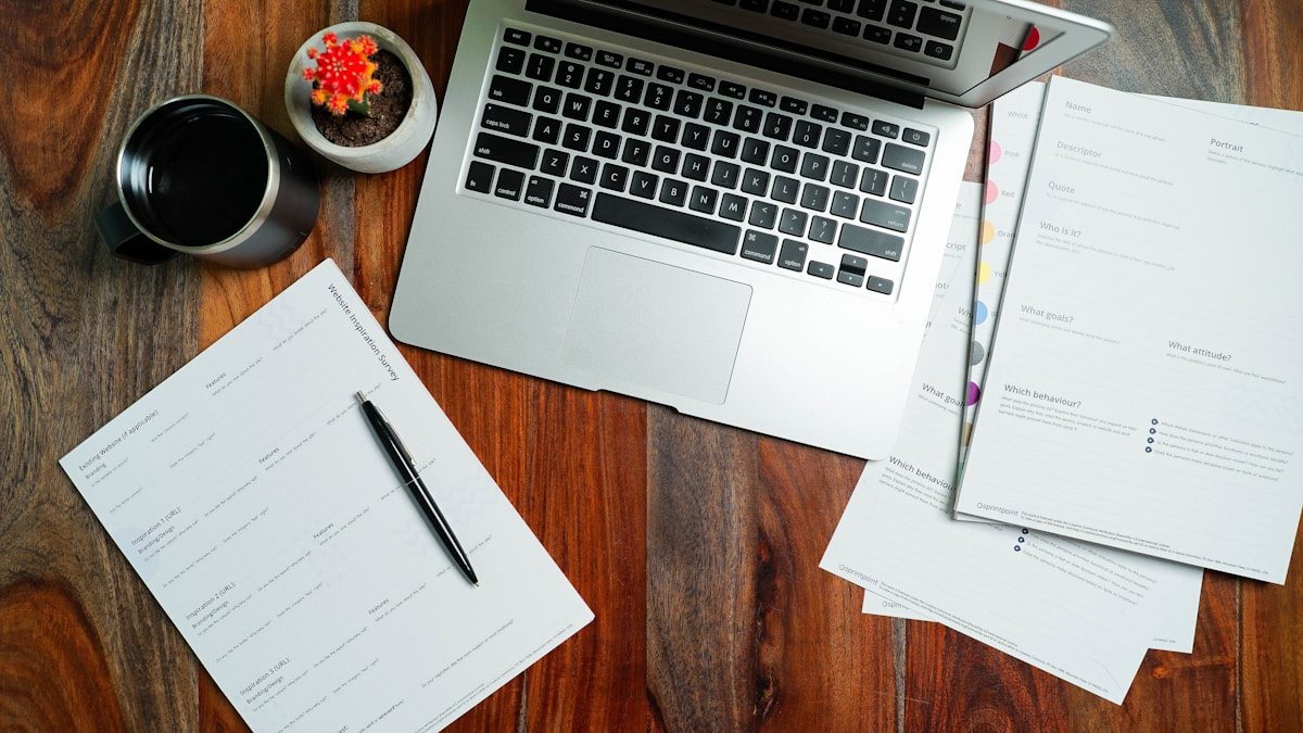 Employee benefit documents laid out for comparison